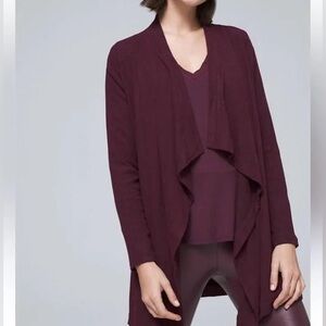 WHBM Waterfall Ribbed Coverup